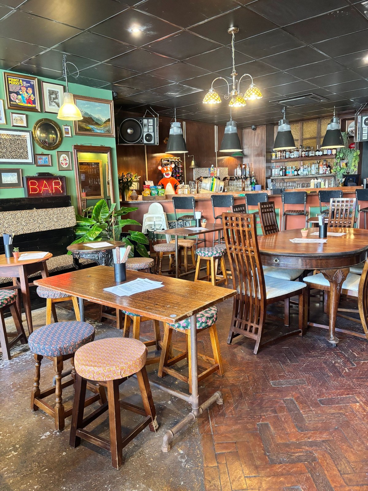 Inside Roni & Rita’s on Church Street, Folkestone